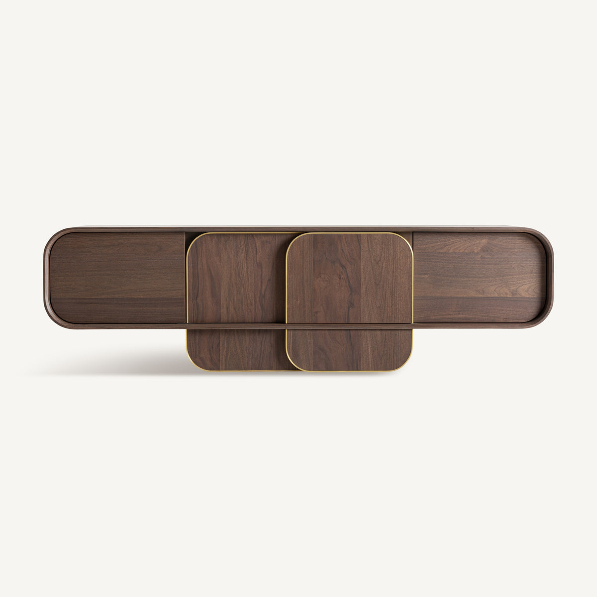 Mueble TV de roble nogal Poreč