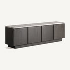 Mueble TV de travertino y fresno Adraga