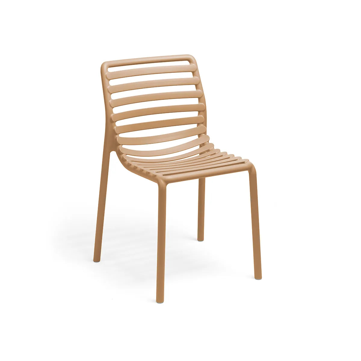 Silla apilable de resina Doga Nardi – Capuchino