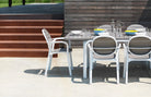 Mesa extensible de resina Alloro Nardi