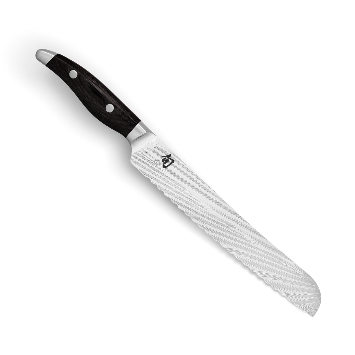 Cuchillo de pan Kai Shun Nagare Black 23 cm