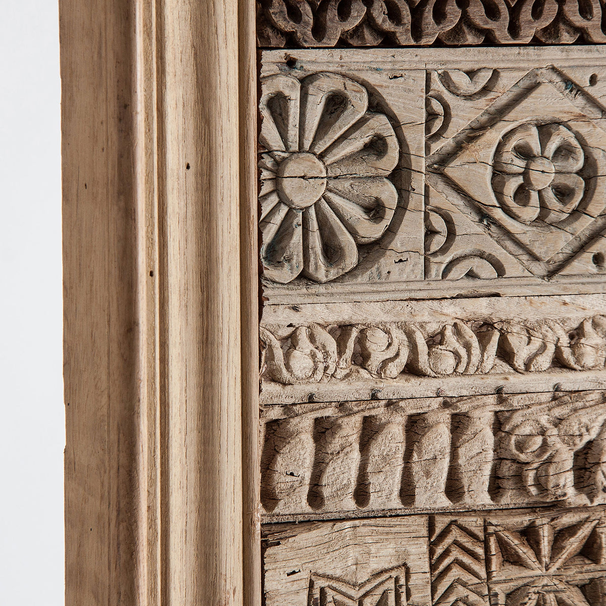 Panel decorativo de teca y mango Altea