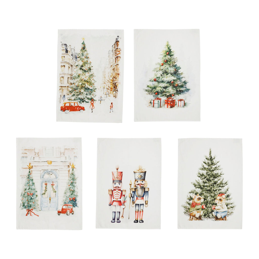 Paños de Cocina Navideños - pino_y_jacaranda