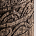 Peana de madera de teca Oliva