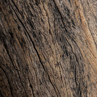 Peana de madera tropical Sueca baja