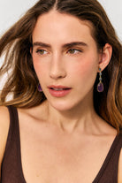 Pendientes de piedras naturales Aura