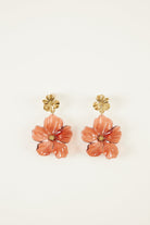 Pendientes de resina Flor de Loto