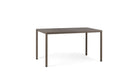 Mesa de comedor de aluminio Piave Nardi – Tabaco