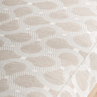 Pie de cama tapizado marrón Relleu