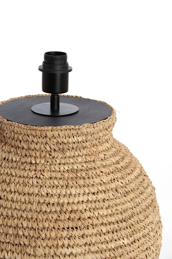 Pie de Lámpara de Sobremesa Amal - #pino_y_jacaranda#
