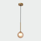 Lámpara colgante Doris individual - #pino_y_jacaranda#