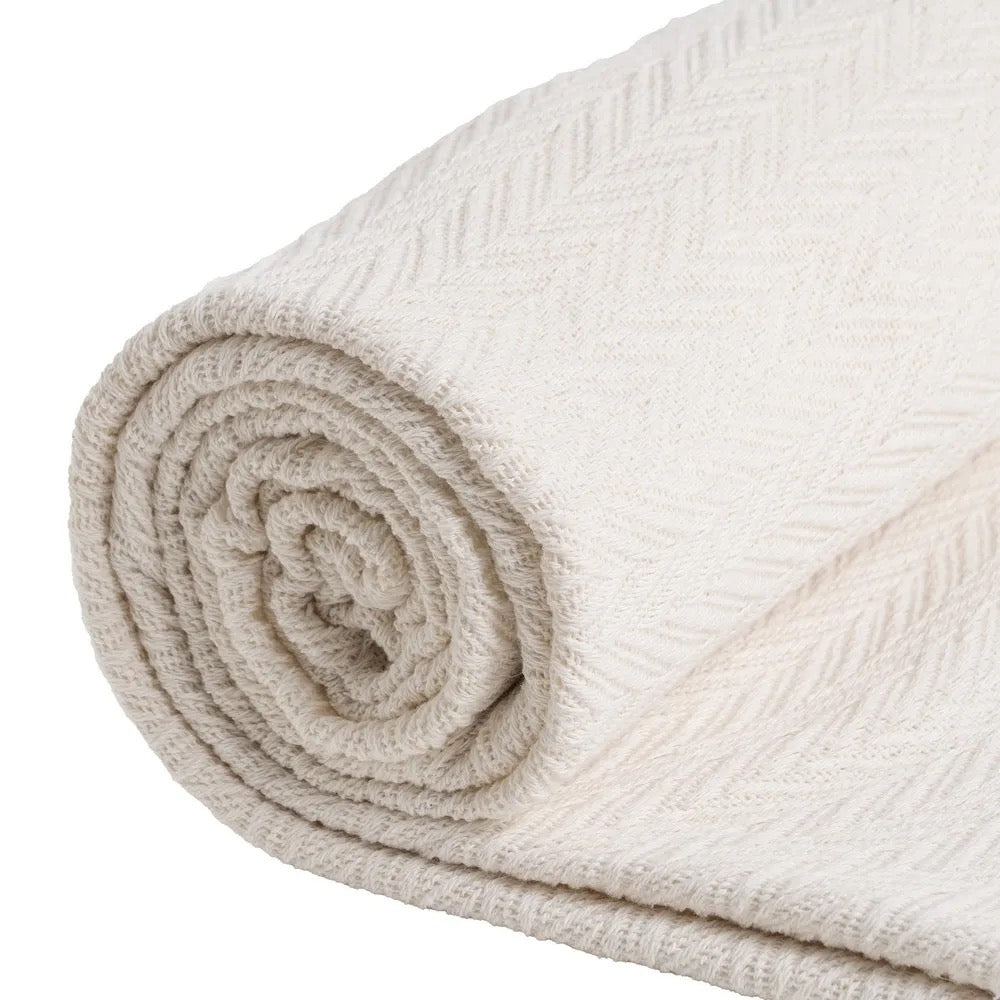 Plaid de Cama de Espigas Sam - #pino_y_jacaranda#