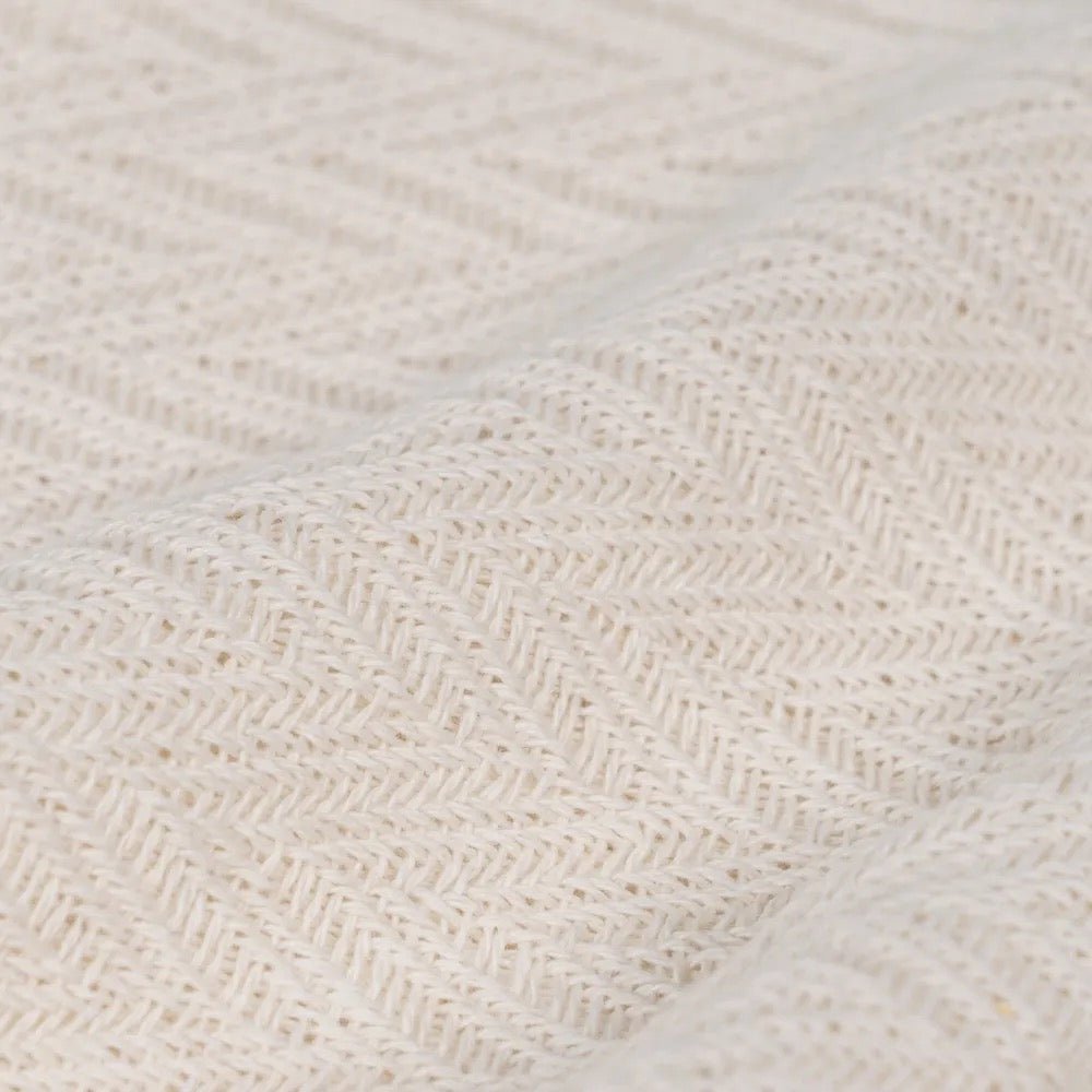 Plaid de Cama de Espigas Sam - #pino_y_jacaranda#