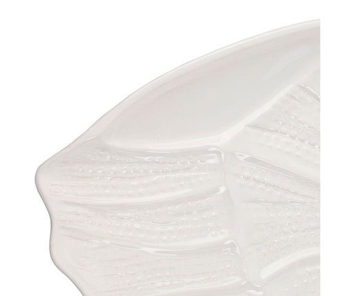 Plato de Aperitivo Caracola Blanca - pino_y_jacaranda