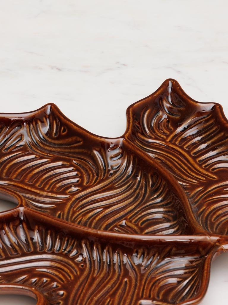 Plato de Hoja de Arce - #pino_y_jacaranda#