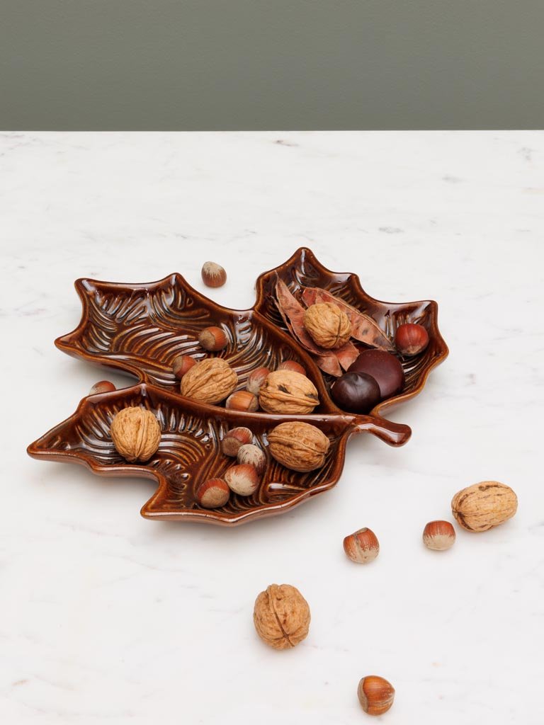 Plato de Hoja de Arce - #pino_y_jacaranda#