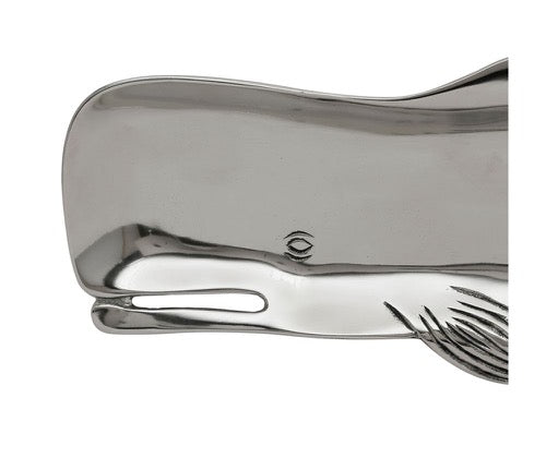 Plato Decorativo de Aluminio Whale - pino_y_jacaranda
