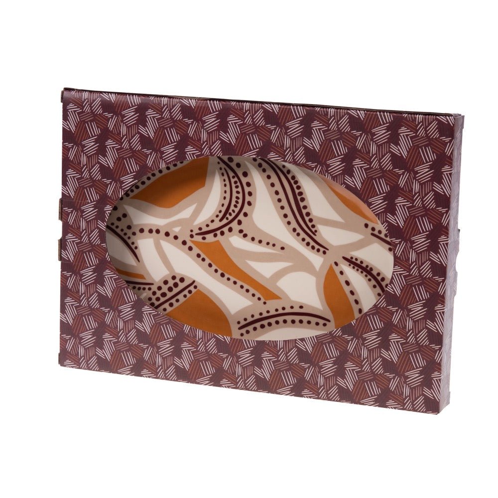 Plato Ovalado Nocturno - pino_y_jacaranda