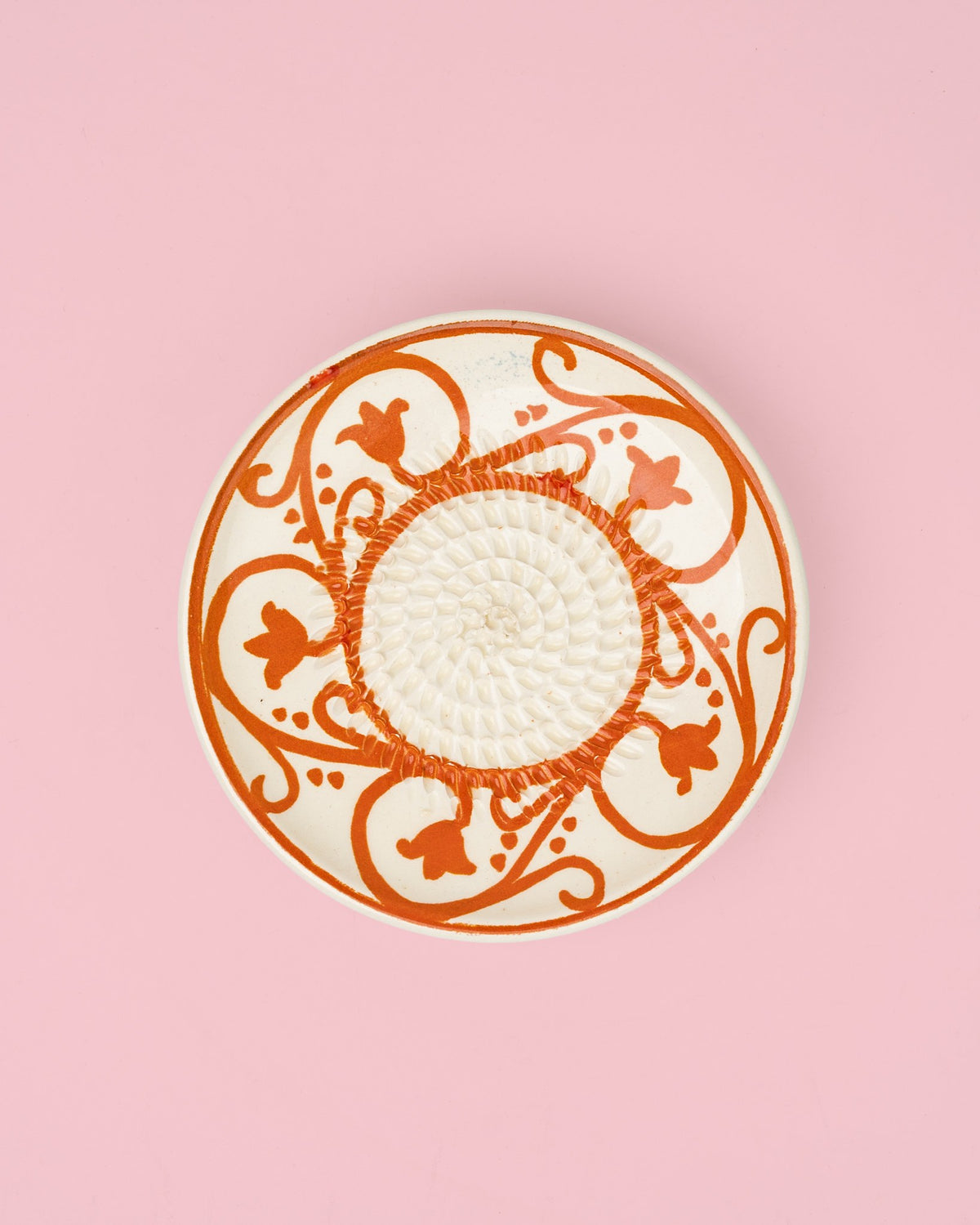 Plato rallador de cerámica Azahara