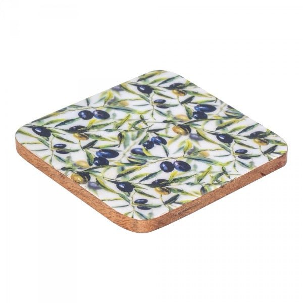 Posavaso Cuadrado Aceitunas - pino_y_jacaranda