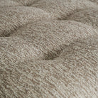 Puff tapizado beige Famorca