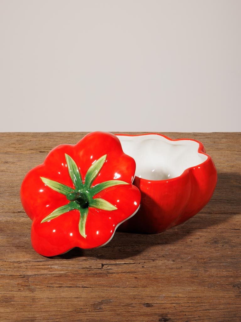 Recipiente - Bowl con forma de tomate - #pino_y_jacaranda#