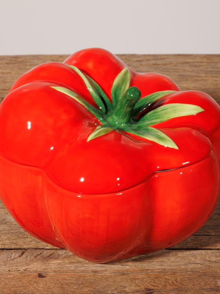 Recipiente - Bowl con forma de tomate - #pino_y_jacaranda#