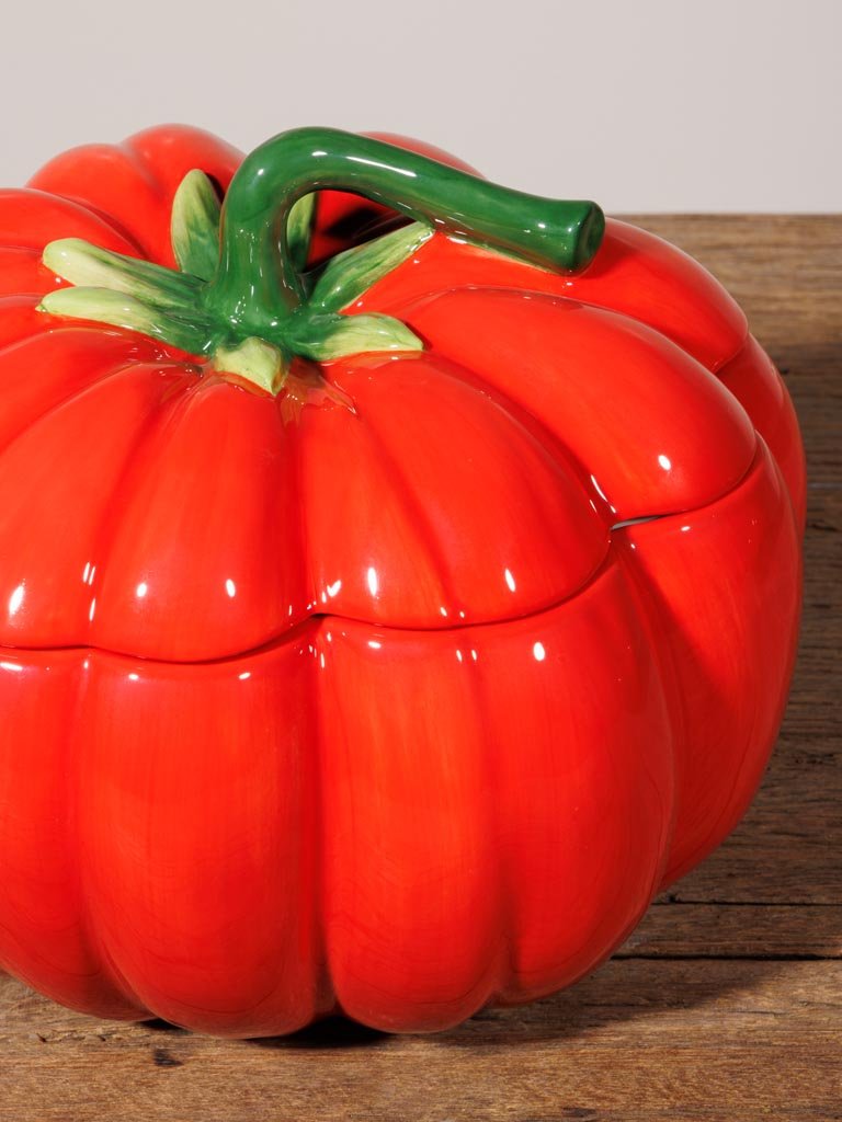 Recipiente - Bowl con forma de tomate - #pino_y_jacaranda#