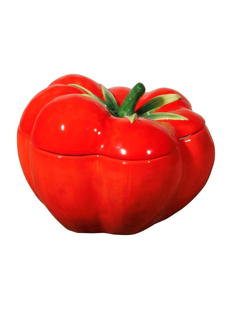 Recipiente - Bowl con forma de tomate - #pino_y_jacaranda#