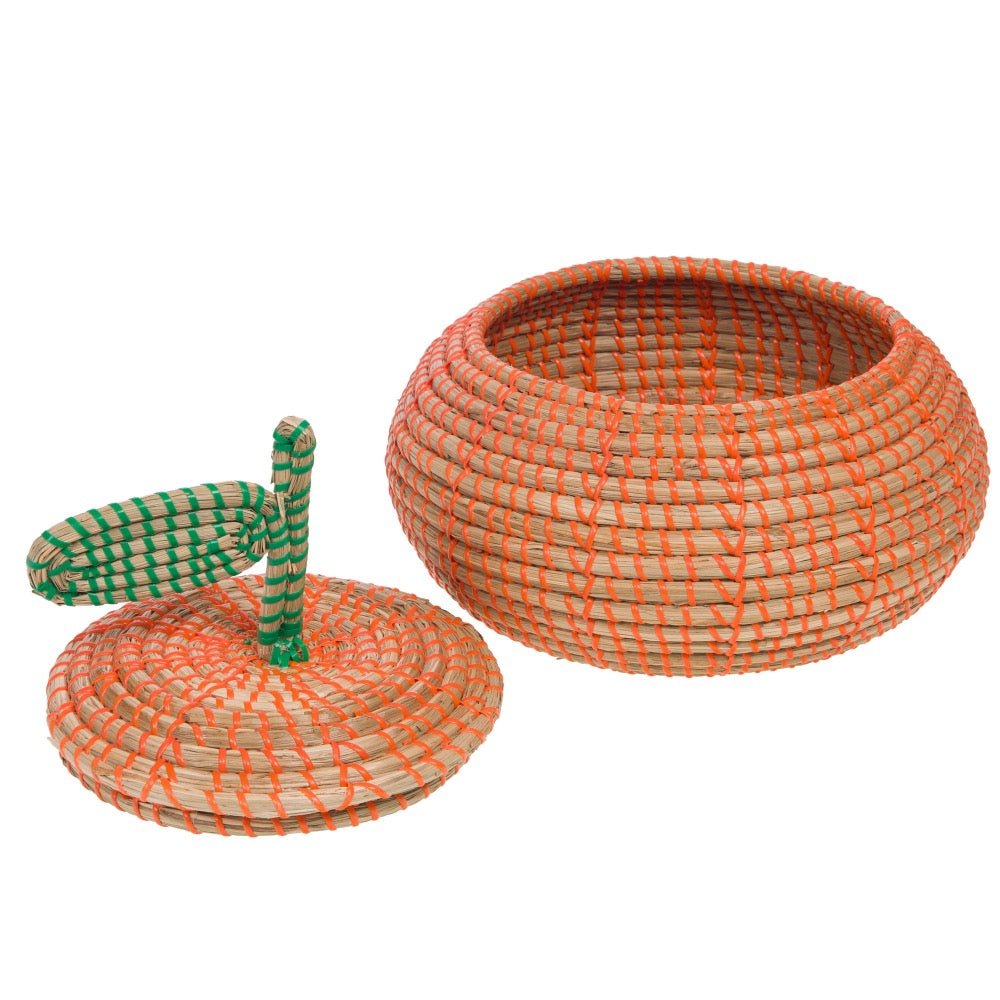 Recipiente con Tapa Naranja - pino_y_jacaranda