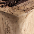 Reposapiés de madera de tamarindo Alfafara grande