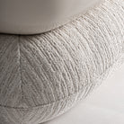 Reposapiés tapizado beige Utiel