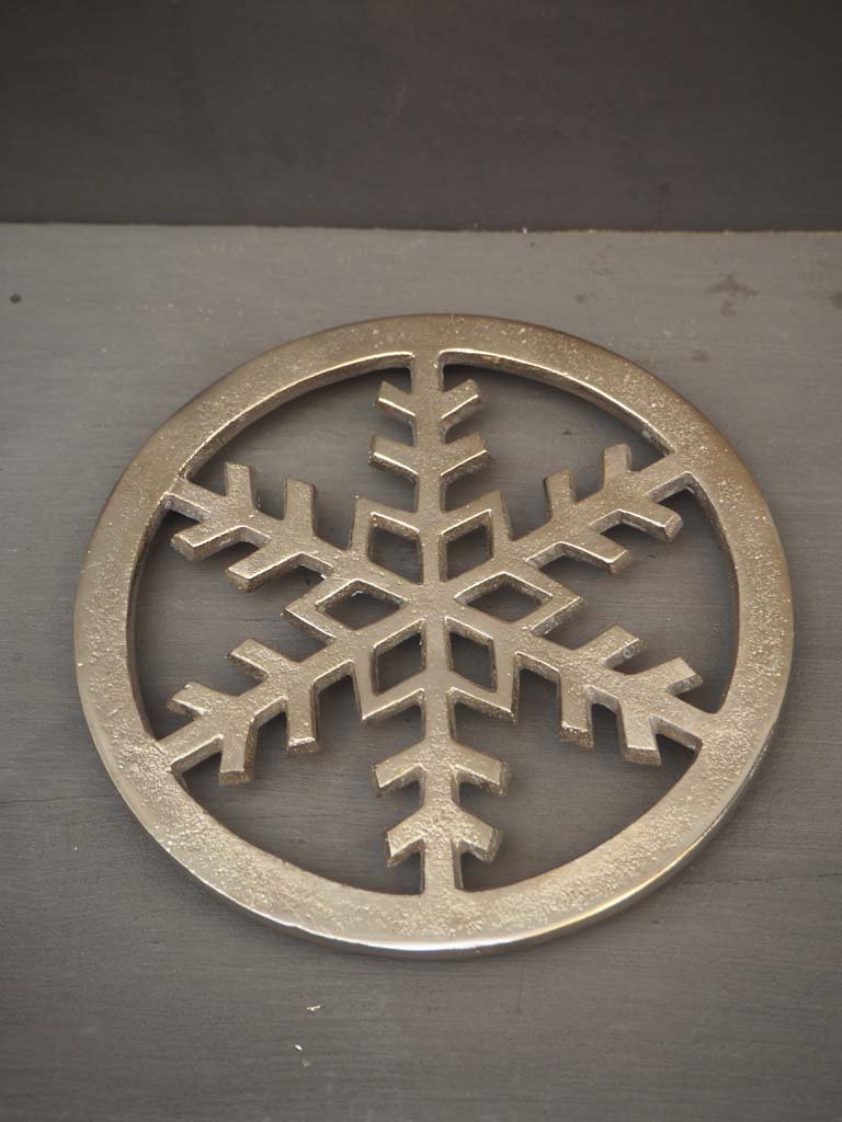 Salvamantel Copo de Nieve - #pino_y_jacaranda#