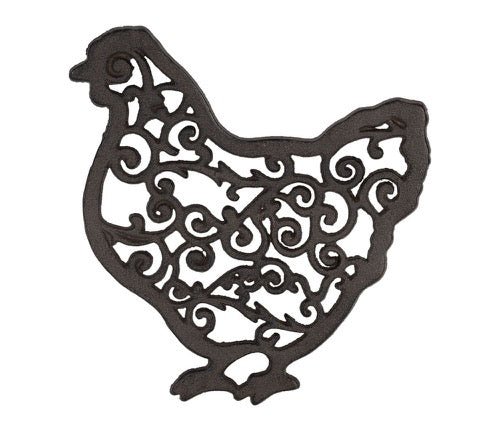 Salvamantel Gallina Corral - pino_y_jacaranda