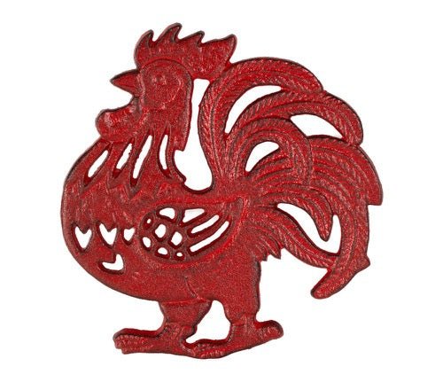 Salvamantel Gallo Rojo - pino_y_jacaranda