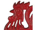 Salvamantel Gallo Rojo - pino_y_jacaranda