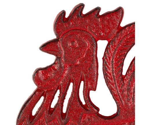 Salvamantel Gallo Rojo - pino_y_jacaranda