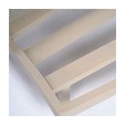 Sofá curvo de exterior de aluminio, cuerda y madera Potes