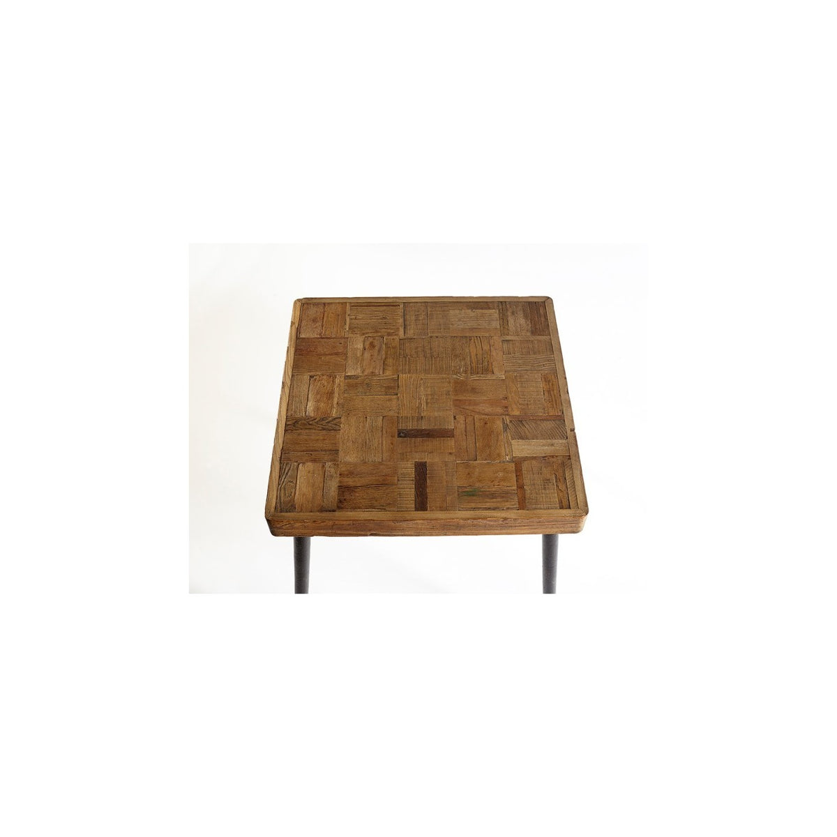 Mesa de comedor de madera y metal negro Barbate
