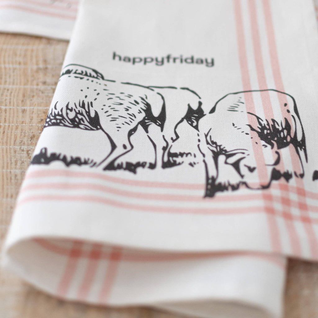 Set 2 Paños de Cocina Cua Cua 70x50 cm - pino_y_jacaranda