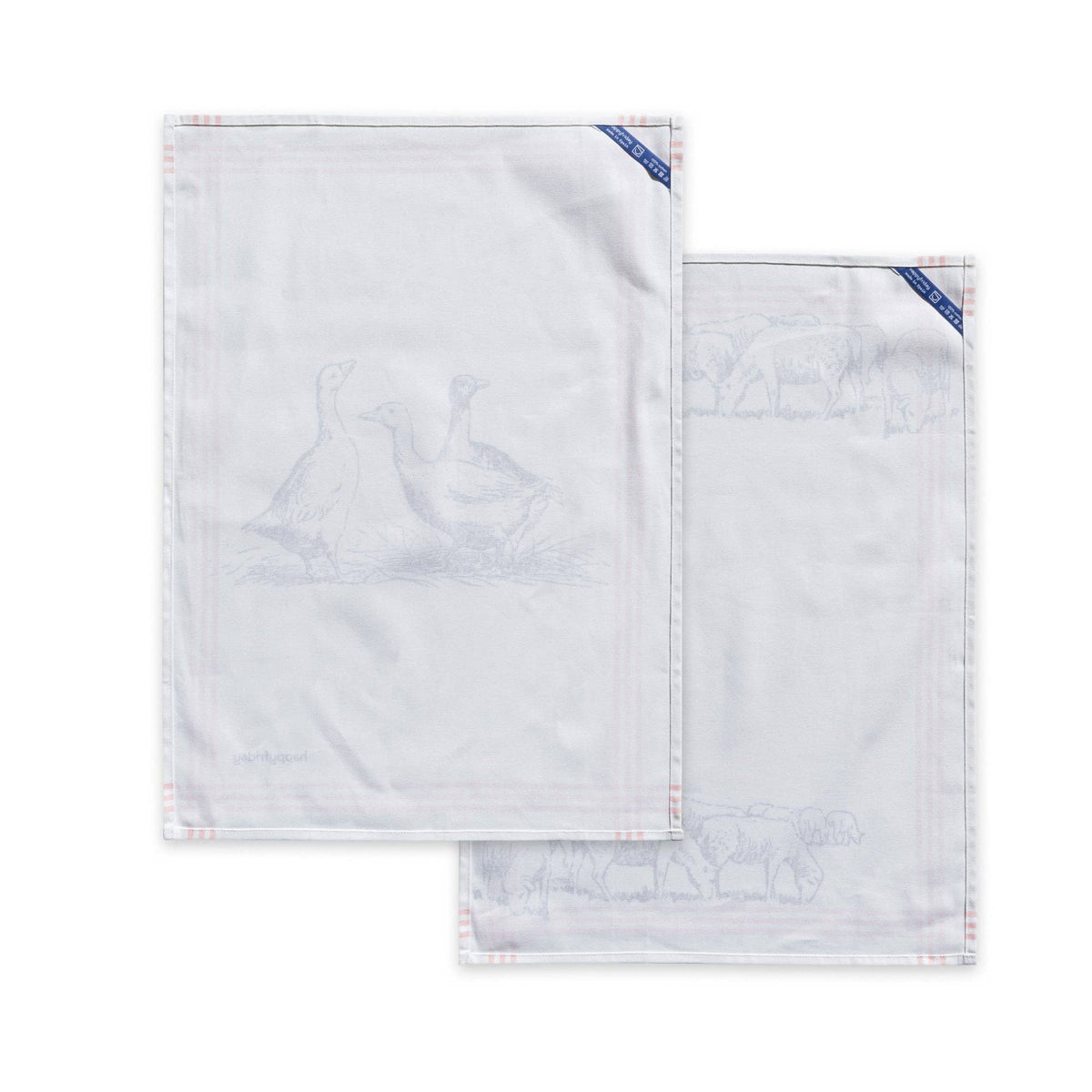 Set 2 Paños de Cocina Cua Cua 70x50 cm - pino_y_jacaranda