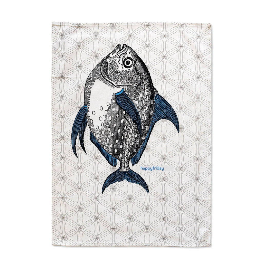 Set 2 Paños de Cocina Fish 70x50 cm - pino_y_jacaranda