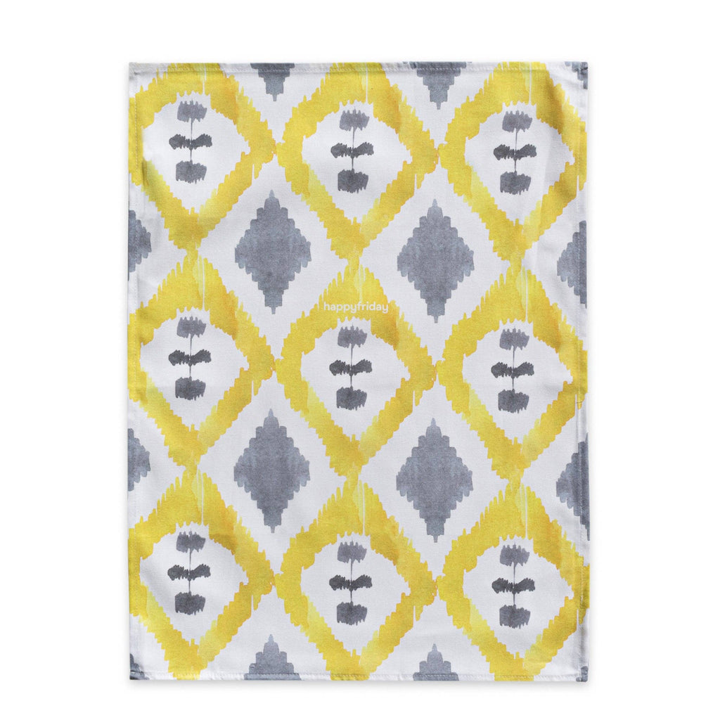 Set 2 Paños de Cocina Ikats 70x50 cm - pino_y_jacaranda