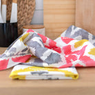 Set 2 Paños de Cocina Ikats 70x50 cm - pino_y_jacaranda