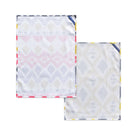 Set 2 Paños de Cocina Ikats 70x50 cm - pino_y_jacaranda