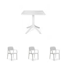 Set bistró de mesa Clip y sillones Bora Nardi