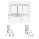 Set de mesa Cube y sillones plegables Darsena Nardi
