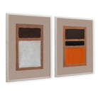 Set de 2 cuadros de lienzo Zarautz