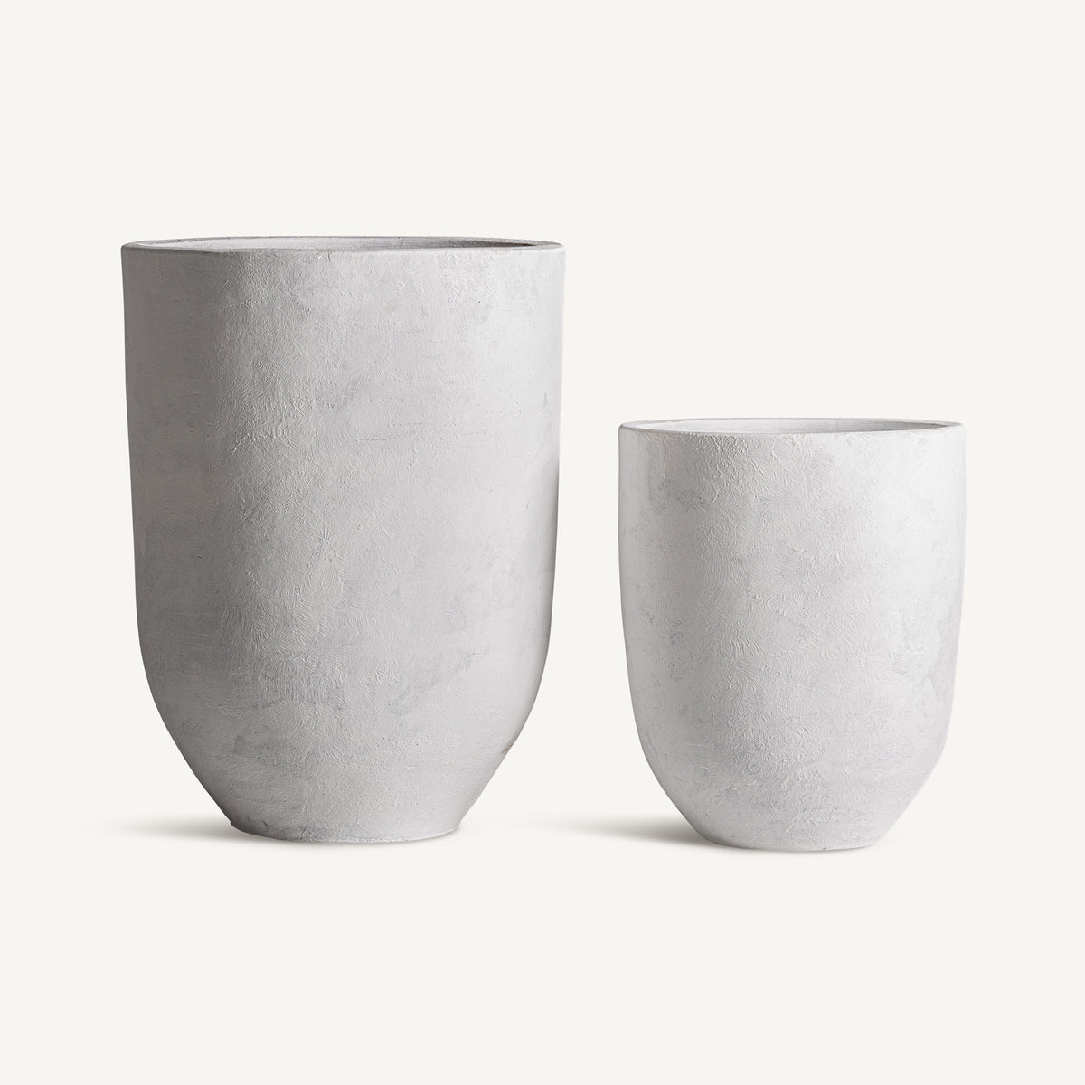 Set de 2 maceteros de terracota Larache