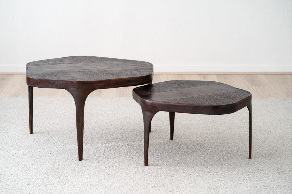 Set de 2 Mesas Auxiliares Inan - pino_y_jacaranda